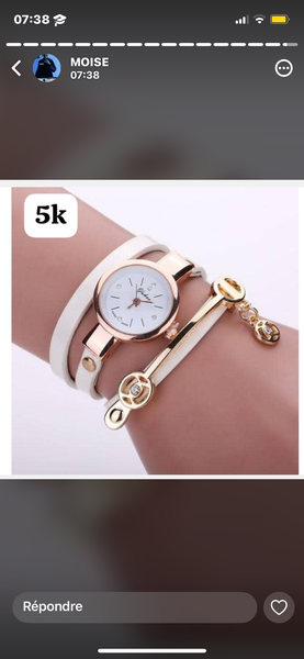 Montre élégante pour hommes