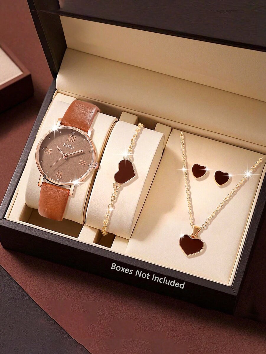 Ensemble Montre et Bijoux Femme