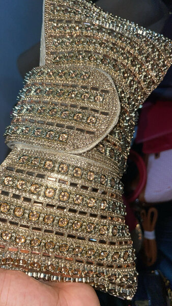 Clutch soirée dorée