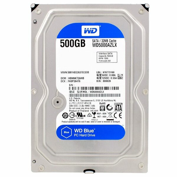 Disque dur WD Blue 500 Go SATA