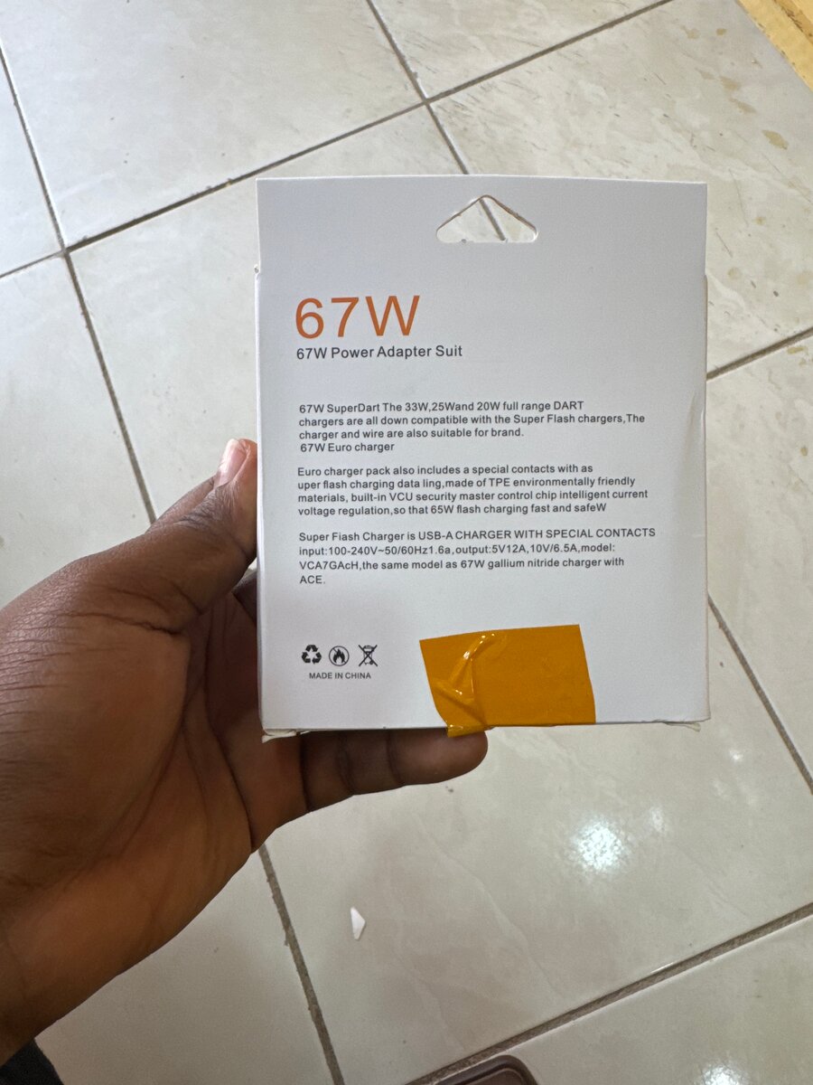 Chargeur Rapide 67W USB-C