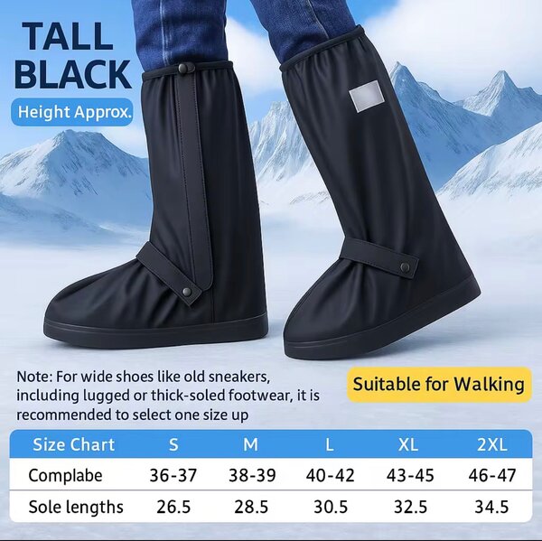 Surbottes Noires Imperméables