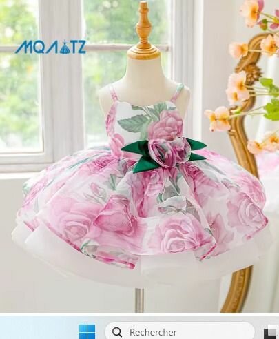 Robe Florale Enfant MQATZ