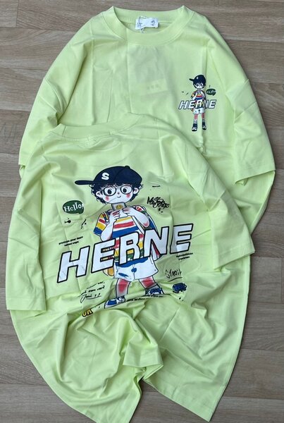 T-shirt jaune graphique enfant