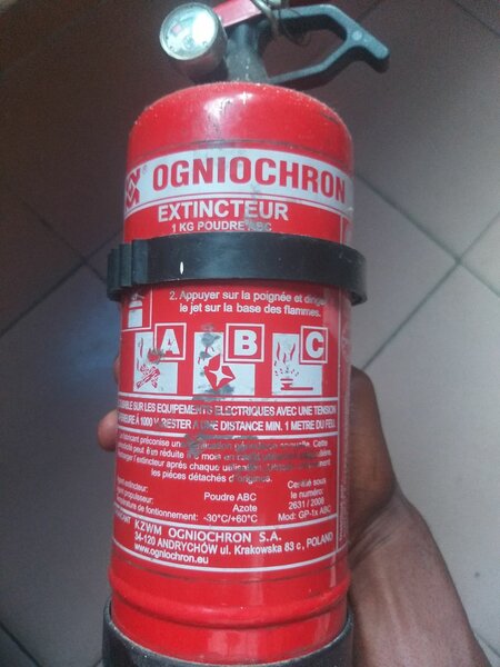 Extincteur portatif 1kg