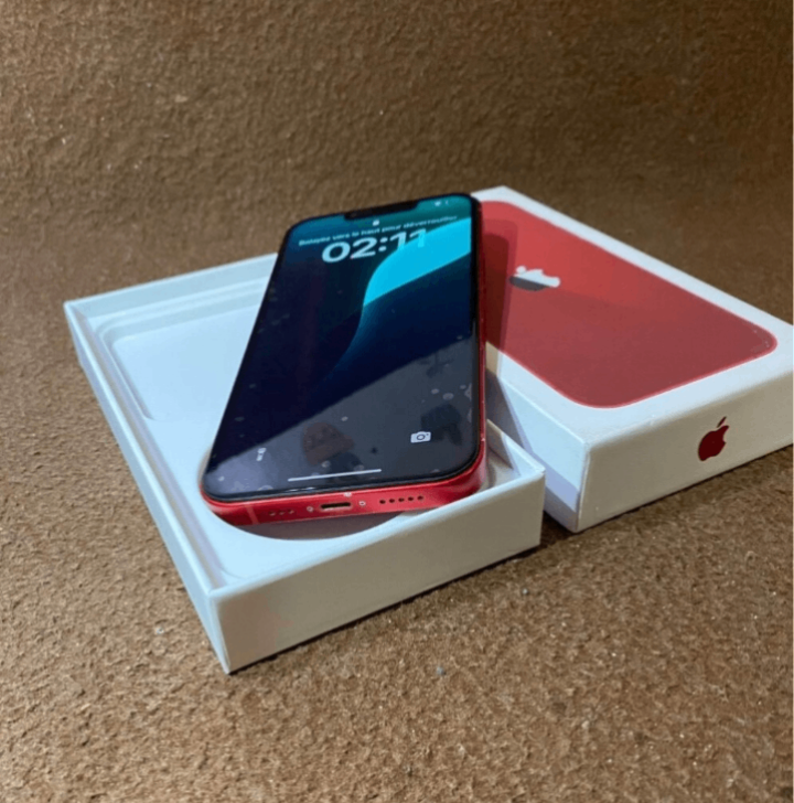 iPhone rouge élégant