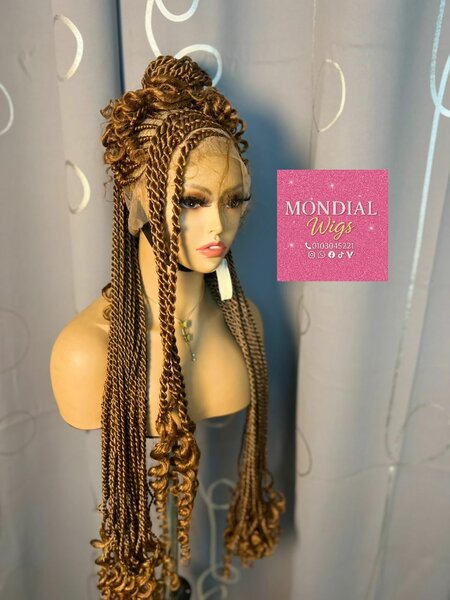 Perruque Torsadée Longue