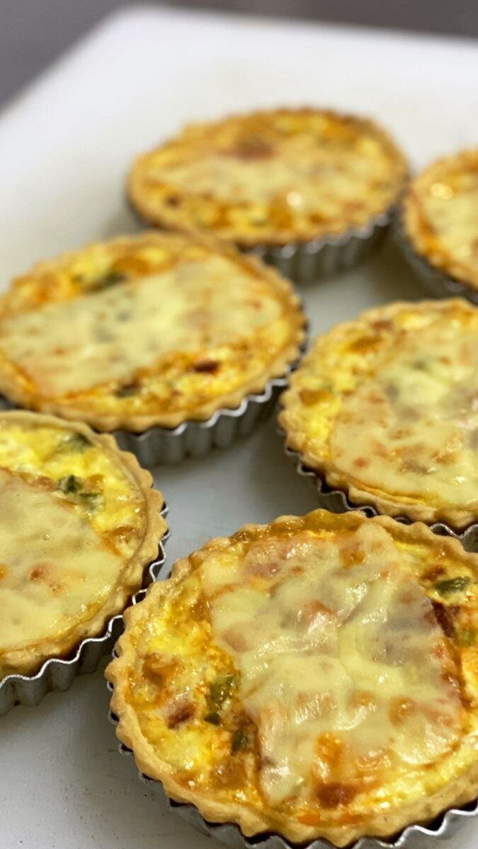 10 Mini quiches maison