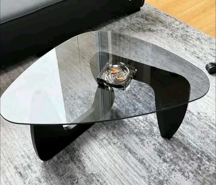 Table basse design verre