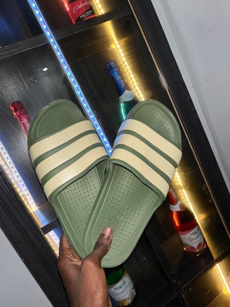 Adidas Slide Vert Émeraude Homme