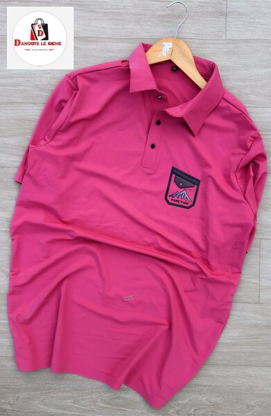 Polo rose "Dangots Le Riche"