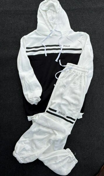 Ensemble Hoodie Blanc et Noir