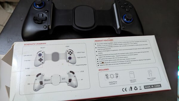 Manette Gaming Extensible