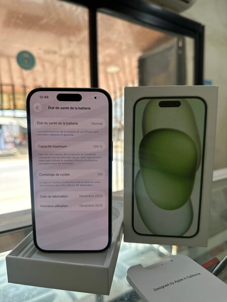 iPhone dernier modèle vert pomme