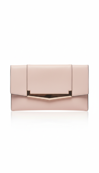 Clutch élégant rose