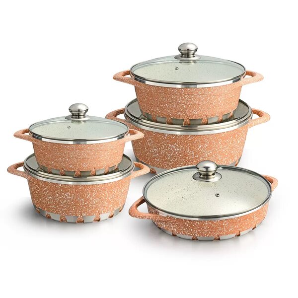 Ensemble de casseroles antiadhésives