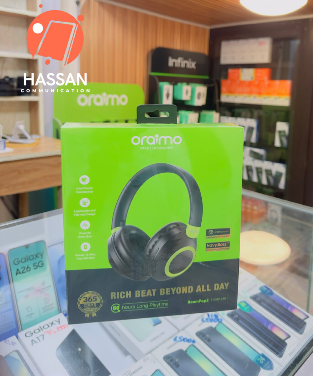Oraimo Casque Sans Fil Bass