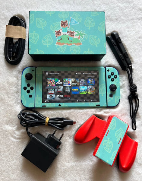 Console Nintendo Switch Édition Animal Crossing