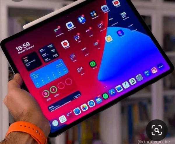 Tablette tactile moderne