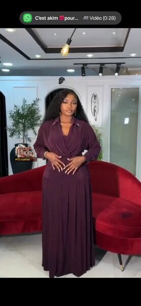 Robe longue élégante pour femme