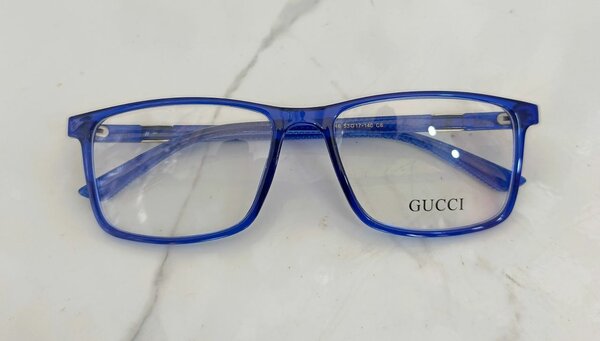 Lunettes de vue Gucci bleues