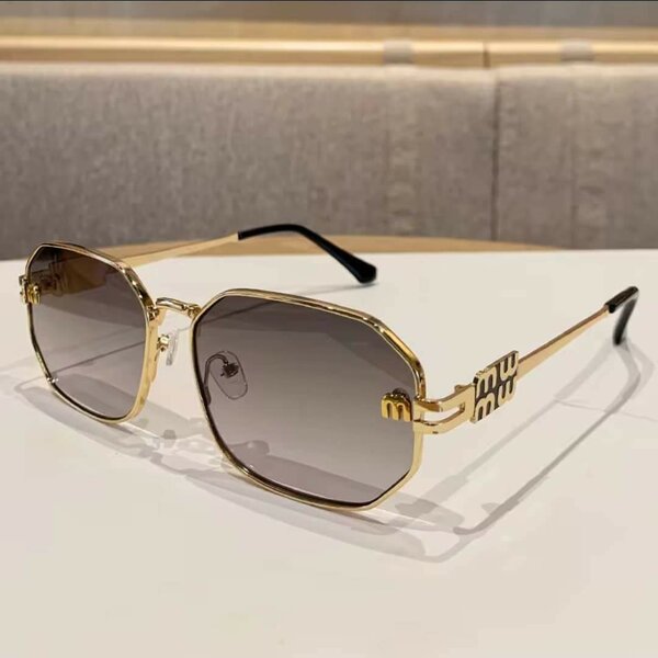 Lunettes de soleil octogonales élégantes