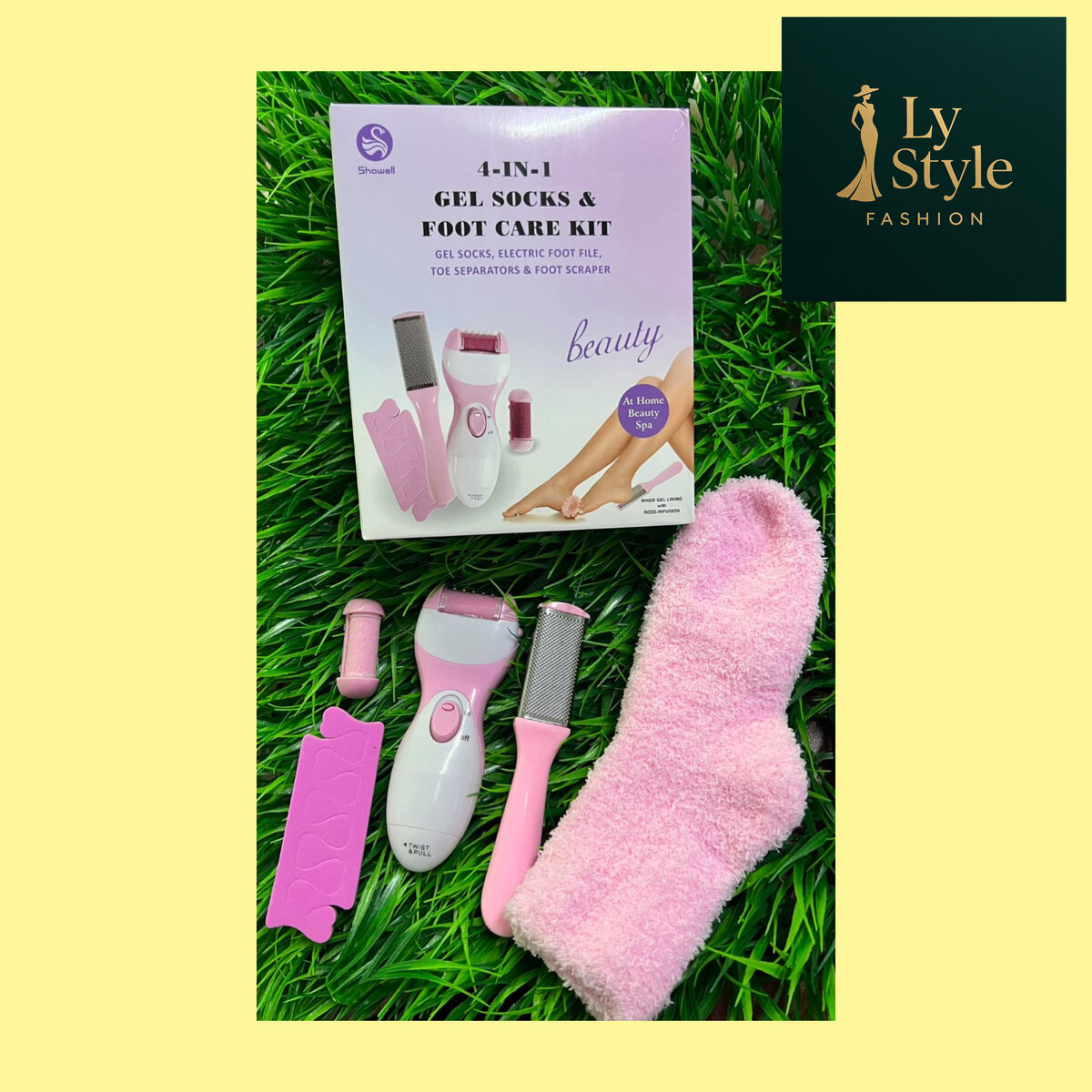 Kit soins pieds 4-en-1
