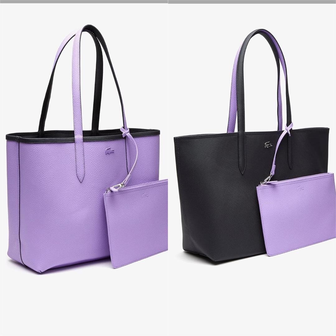 Sac à main réversible avec pochette