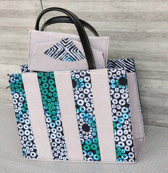 Sac cabas en tissu ethnique