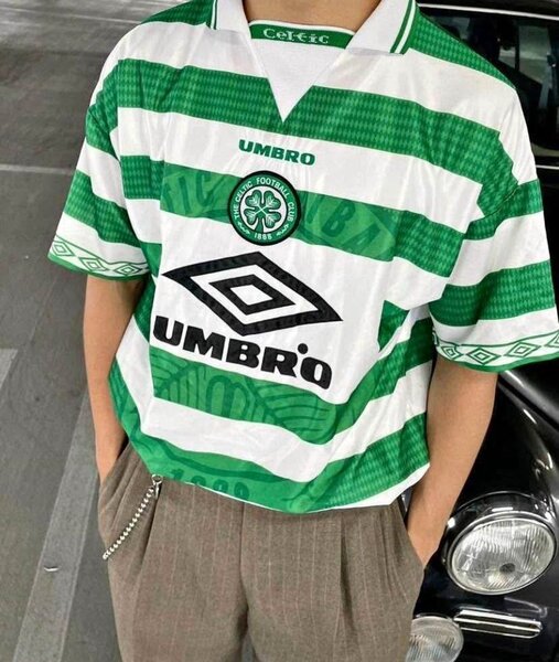 Maillot de football rétro vert