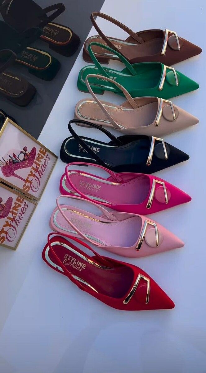 Ballerines élégantes en pointes