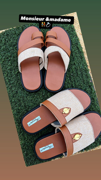 Sandales élégantes pour couple