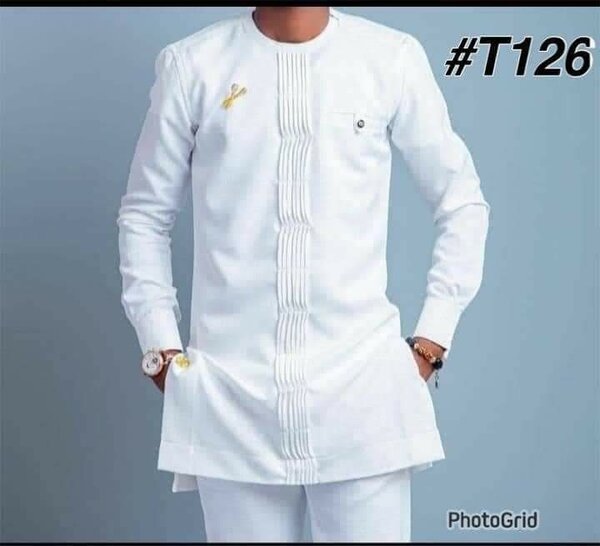 Boubou moderne homme élégant