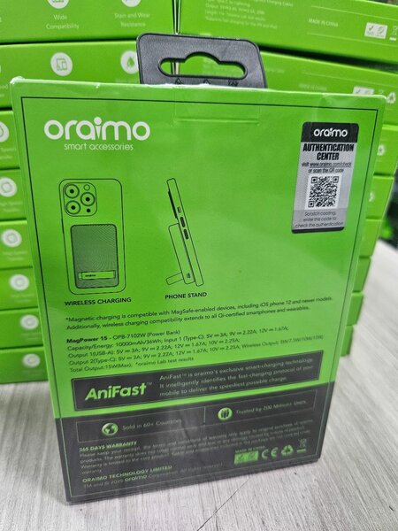 Chargeur sans fil magnétique Oraimo