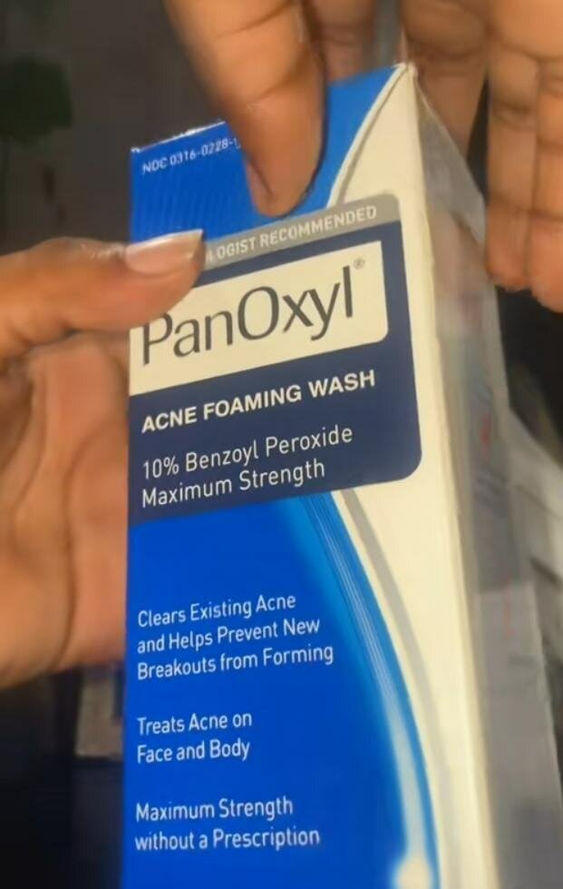 PanOxyl - foaming wash 10%