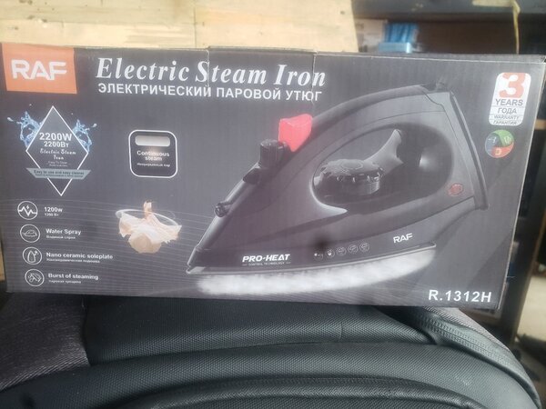RAF Travel and Electric Steam Irons