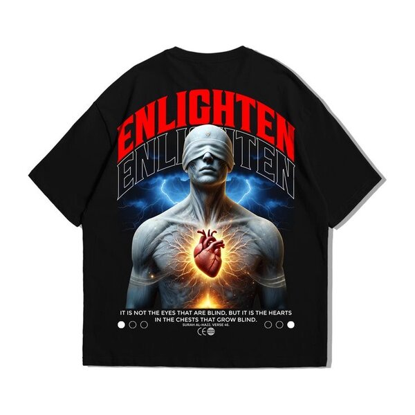 T-shirt graphique "Enlighten"