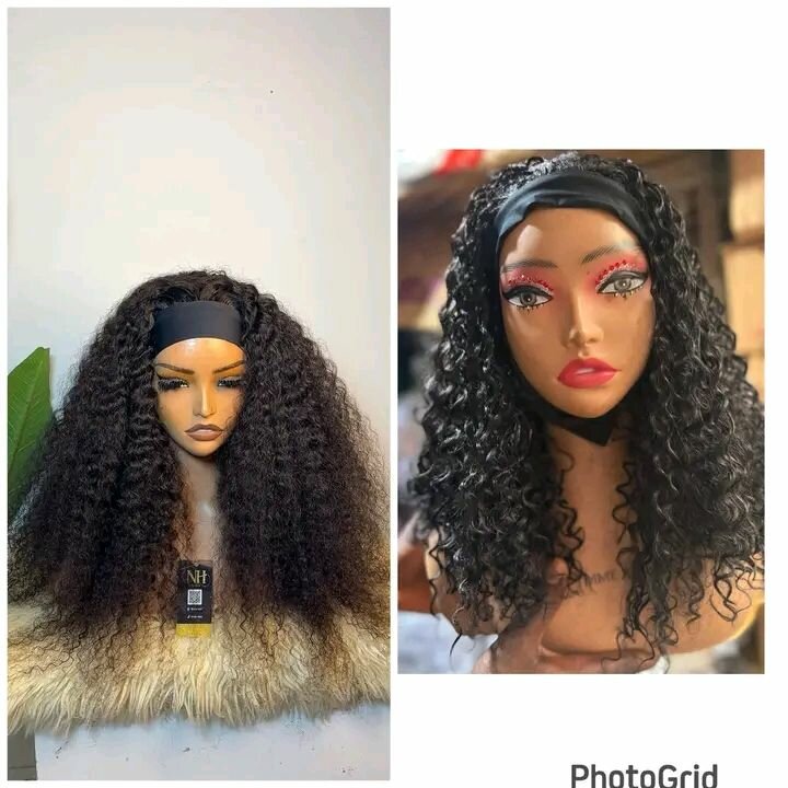 Perruque bouclée pour femme