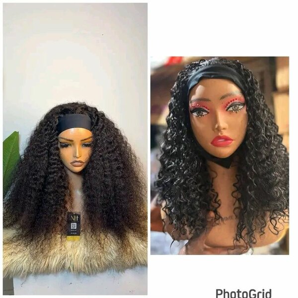 Perruque bouclée pour femme