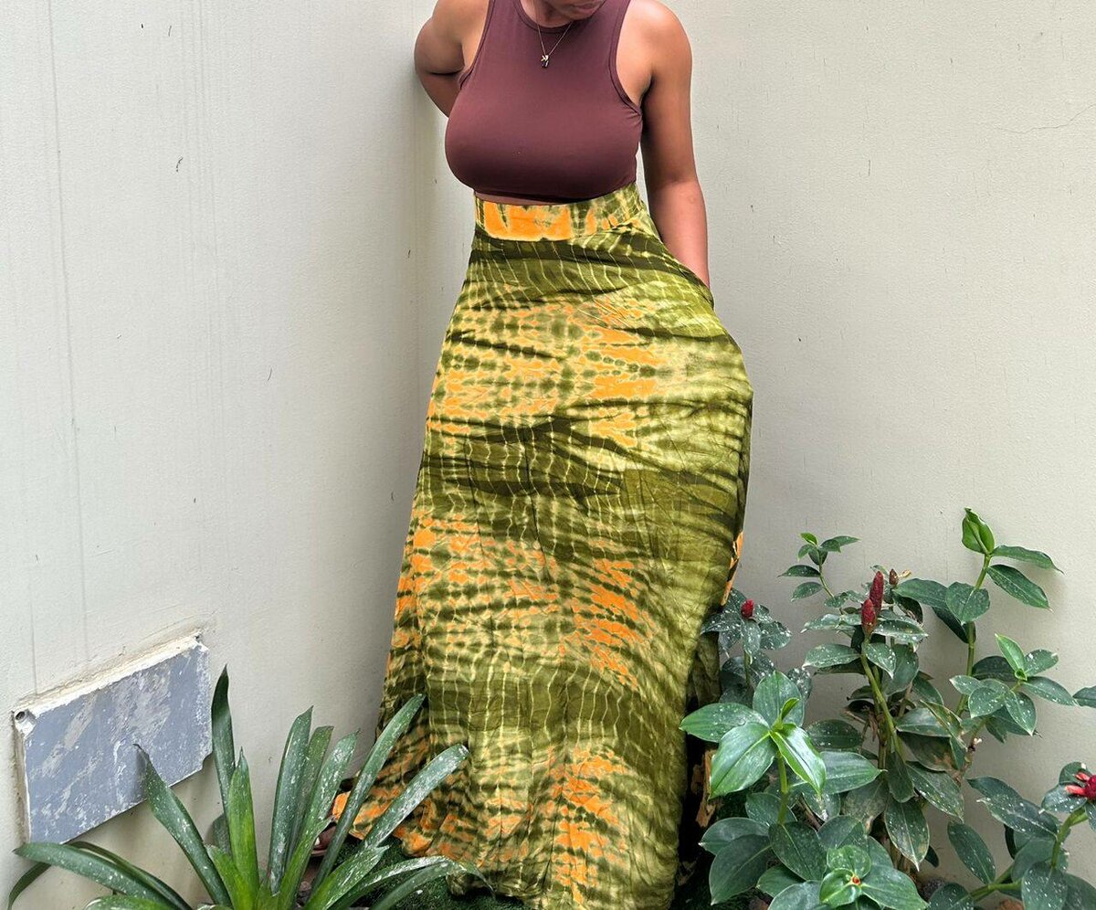 Ensemble jupe longue bohème