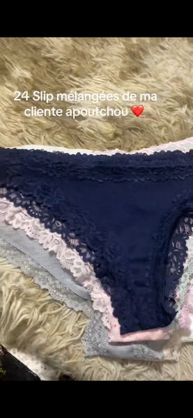 Culottes en dentelle féminine