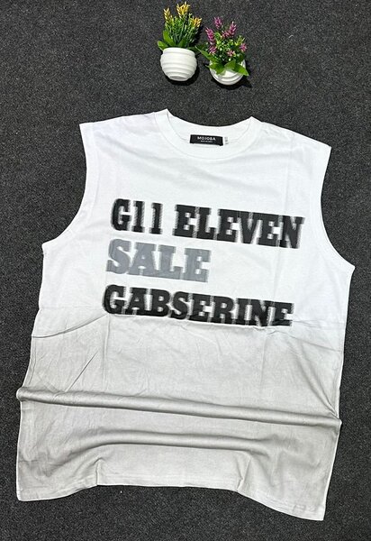 Débardeur imprimé unisexe