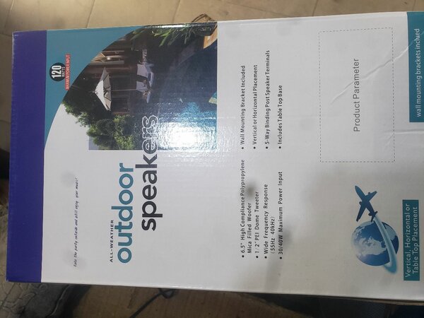 All-Weather Outdoor Speakers