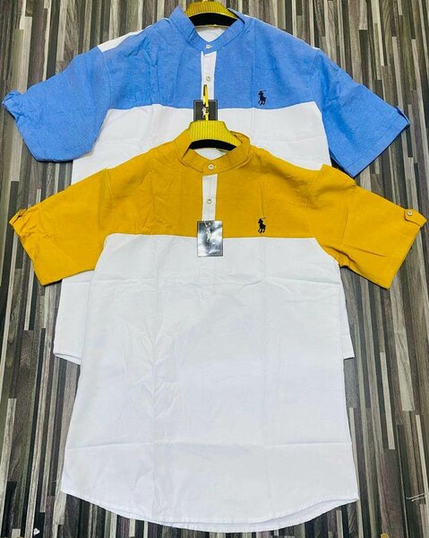 Chemises bicolores élégantes