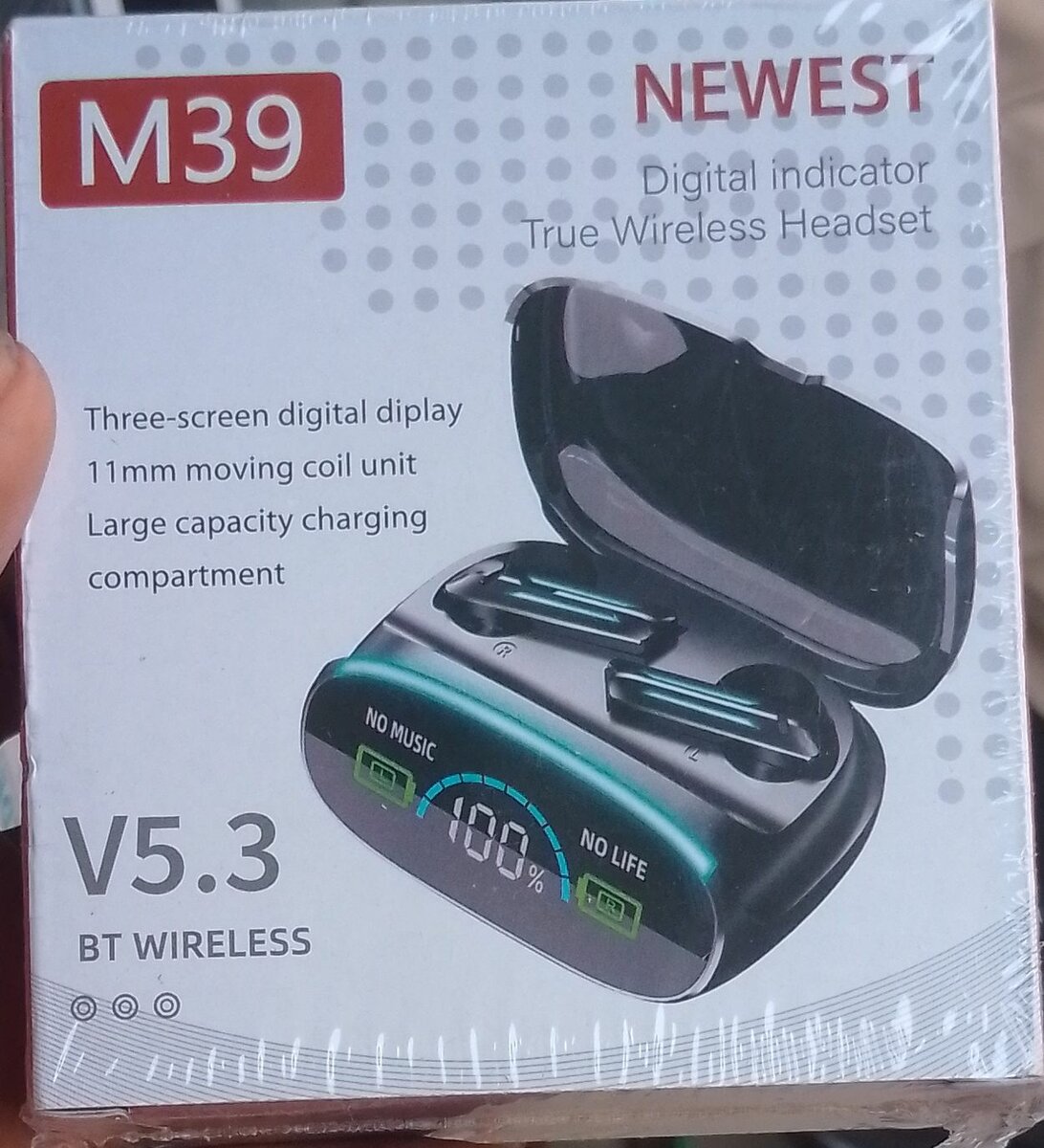 Écouteurs Sans Fil Étanches M39