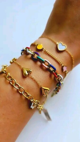 Ensemble de Bracelets en Or