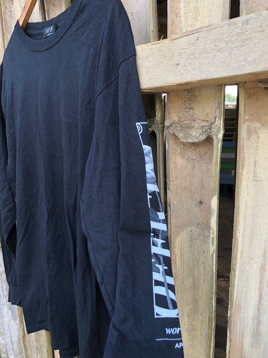 Sweat à manches longues noir GANT