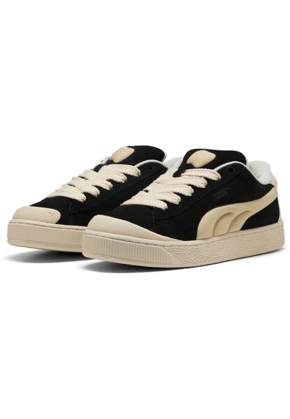 Sneakers classiques noir beige