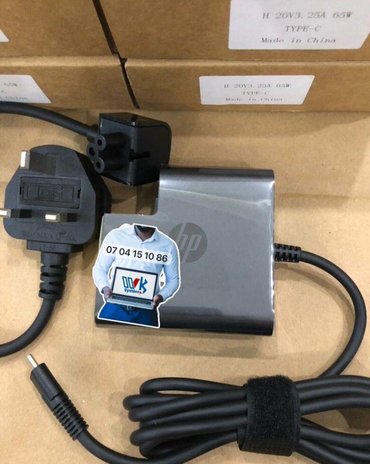 Chargeur HP 65W Type-C