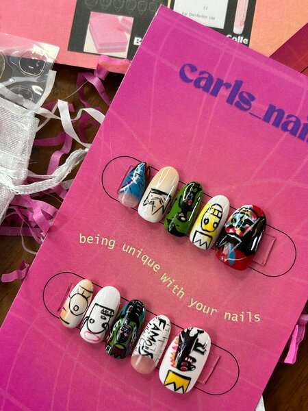 Colorful Nail Art Set